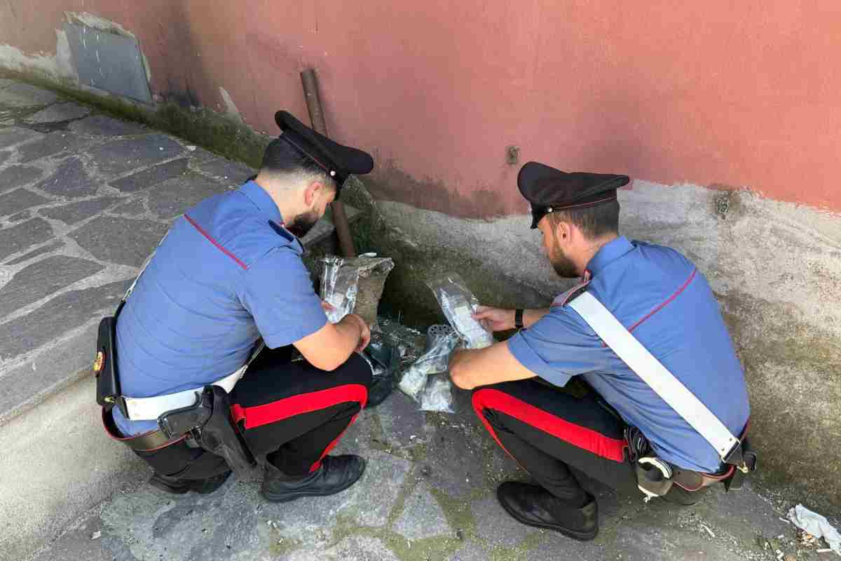 spaccio padre e figlio