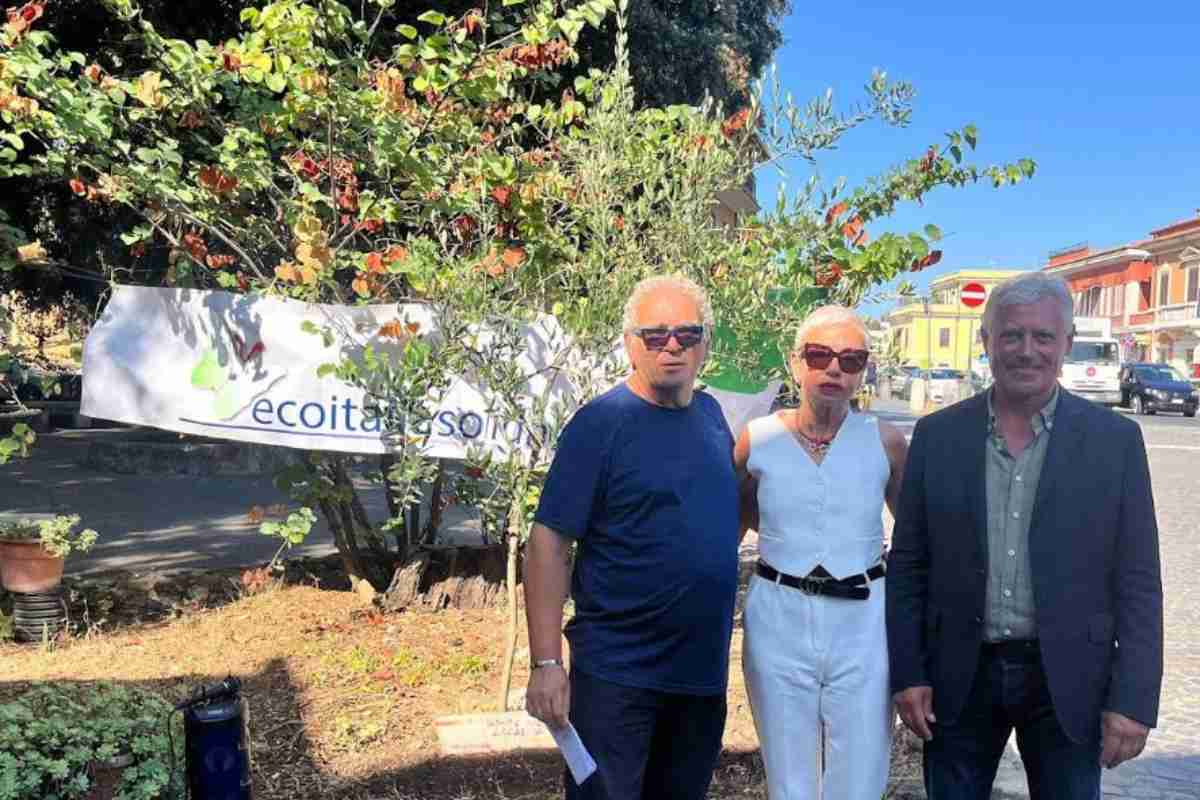 Gaetano Di Staso, Giuliana Salce e Piergiorgio Benvenuti a Ostia