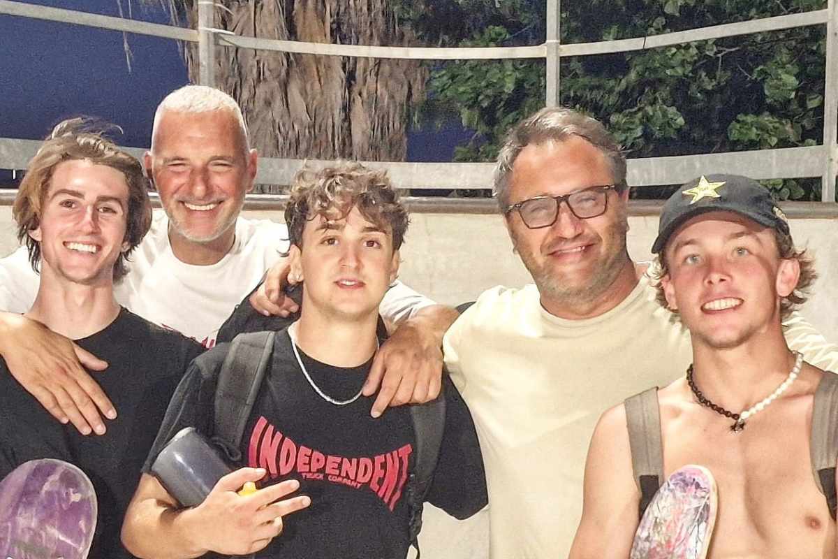 I grandi campioni dello skate allo SkatePark di Ostia